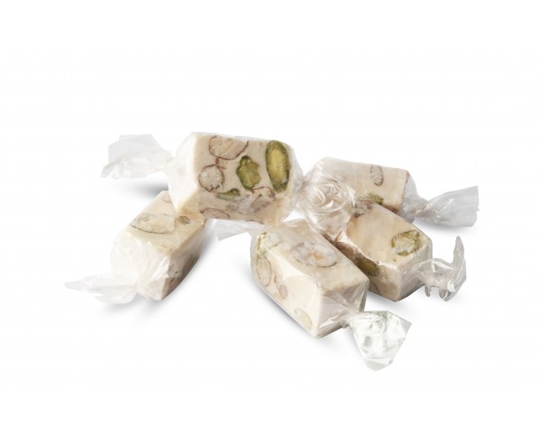 NOUGAT AUX PISTACHES VRAC LE KG